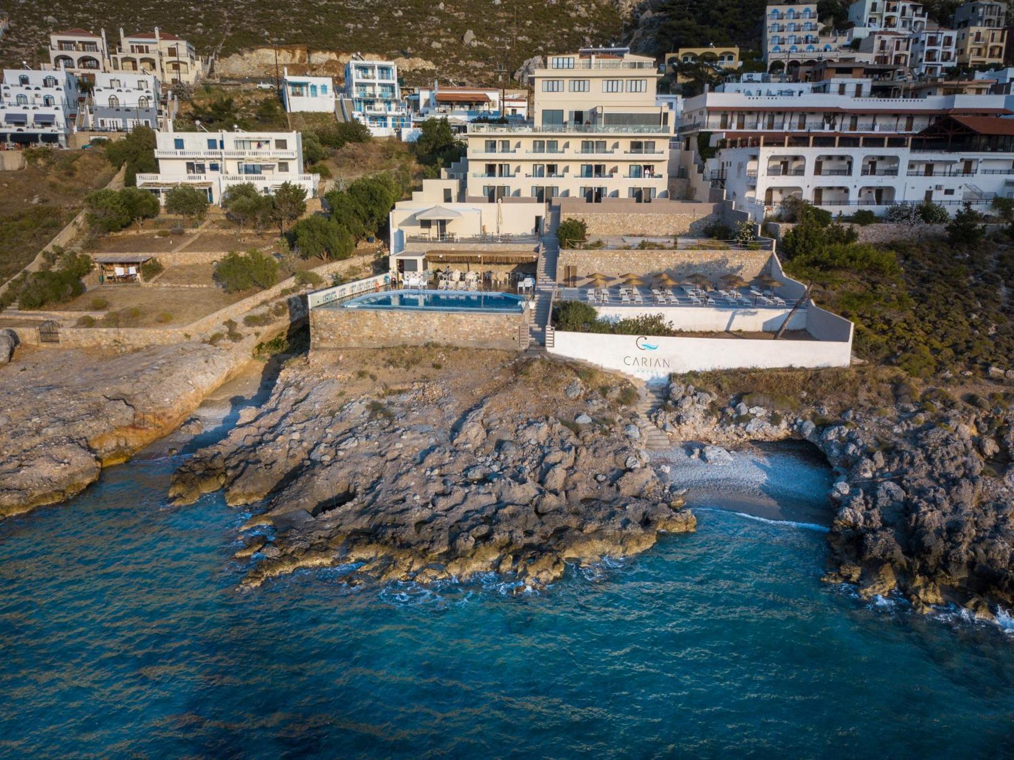 Carian Hotel Masouri Bagian luar foto