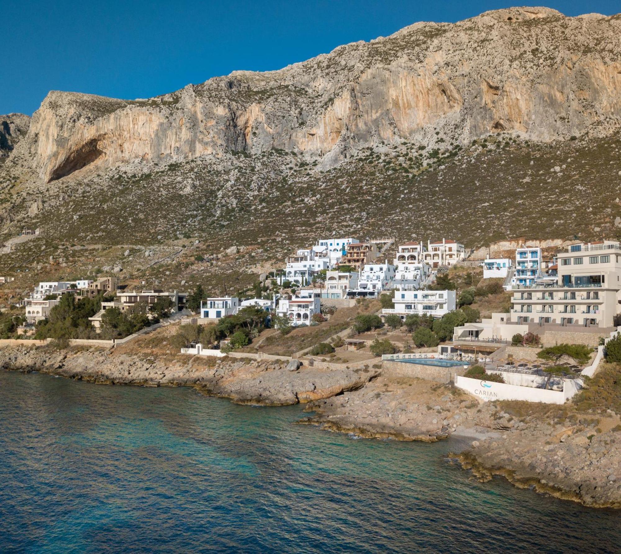 Carian Hotel Masouri Bagian luar foto